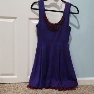 Free people dress with neckline detail
